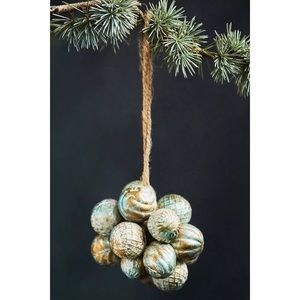 Anthropologie Terrain Antique Globe Cluster Ornament
